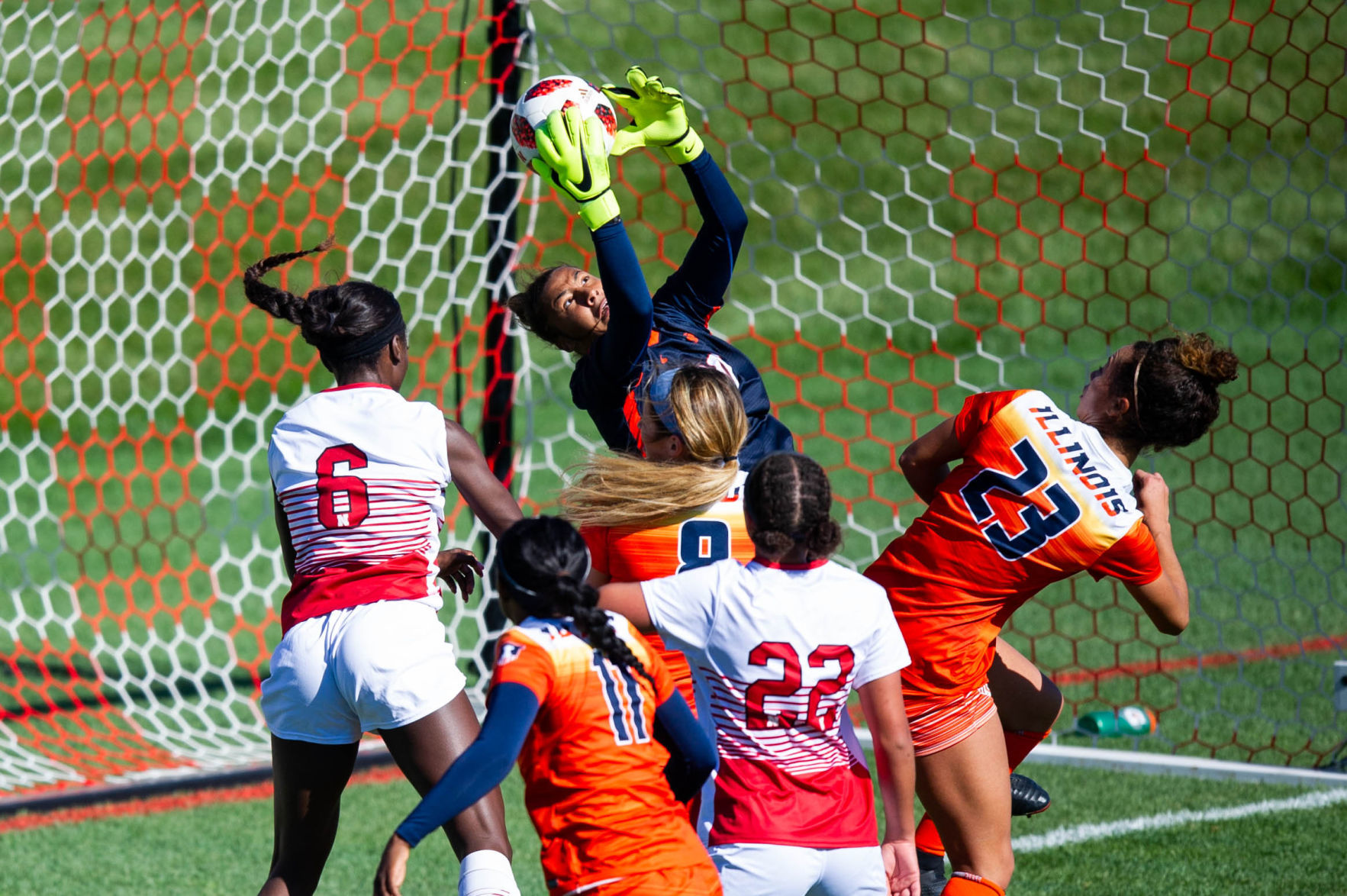 Nebraska soccer vs. Illinois, 10/21